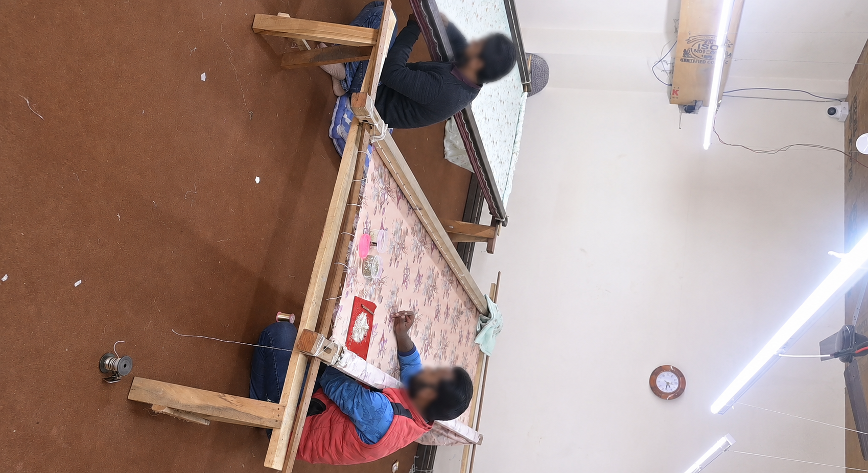 Fabric manufacturing at Fabric India Luxury