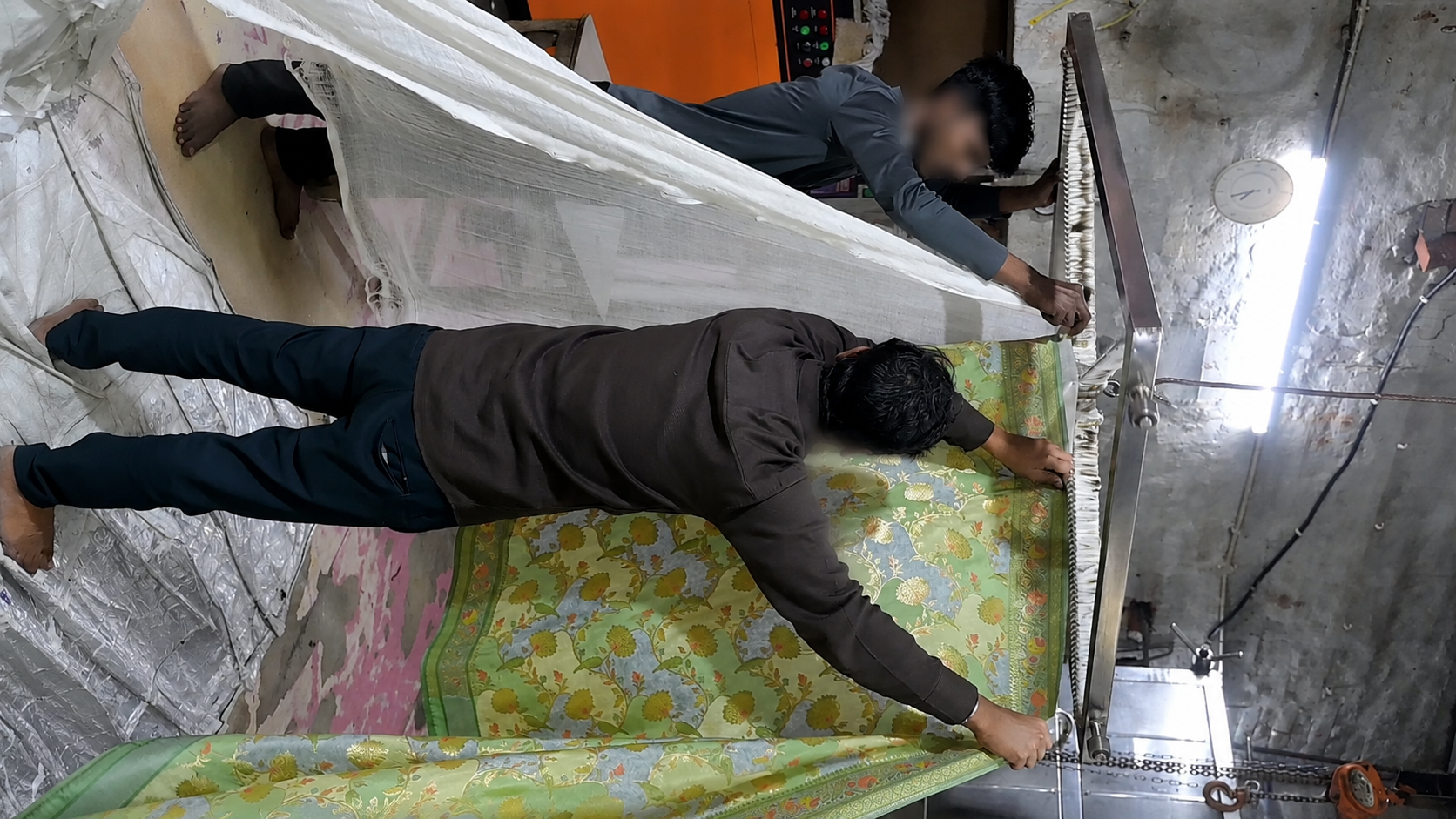 Fabric manufacturing at Fabric India Luxury