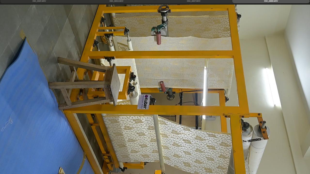 Fabric manufacturing at Fabric India Luxury