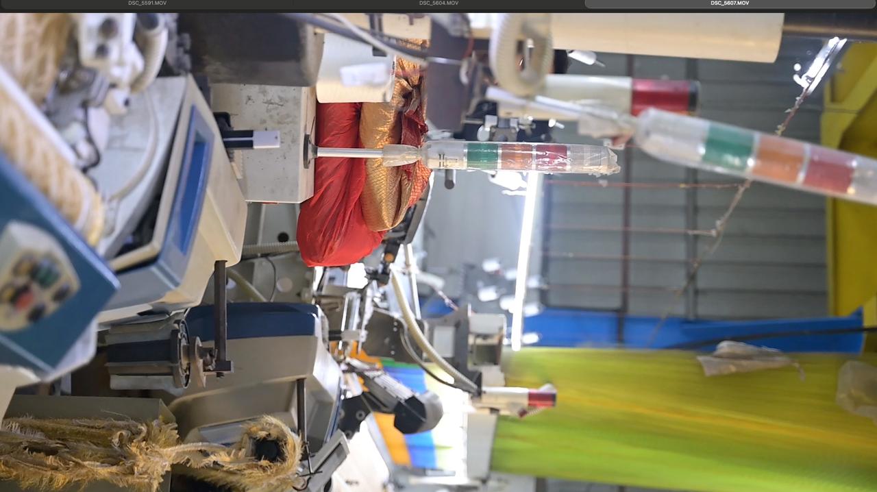 Fabric manufacturing at Fabric India Luxury