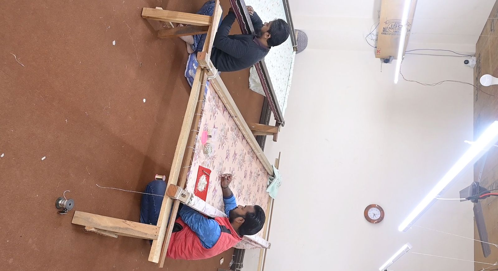 Fabric manufacturing at Fabric India Luxury